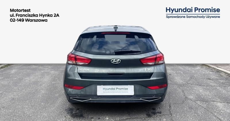 Hyundai I30 cena 69900 przebieg: 19800, rok produkcji 2022 z Opalenica małe 154